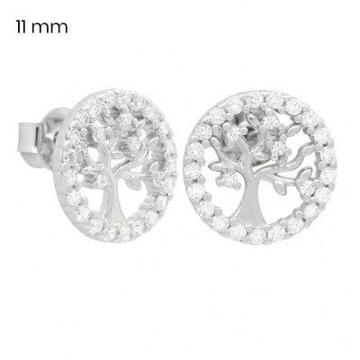 Stříbrné náušnice 40220301