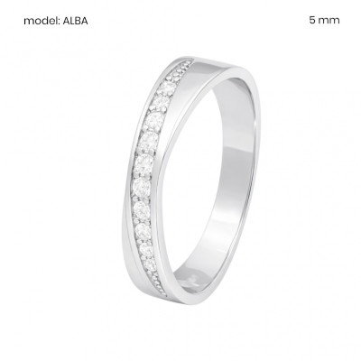 Stříbrný prsten ALBA 402516