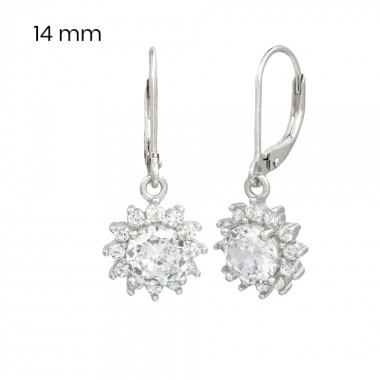 Stříbrné náušnice 40040501