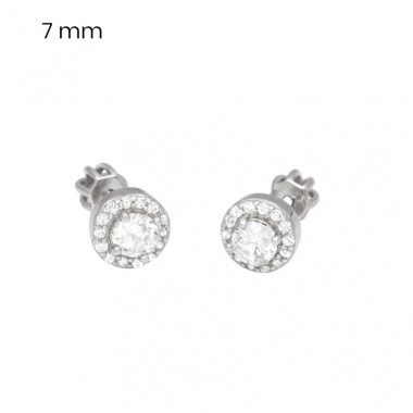 Stříbrné náušnice 40170201