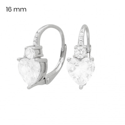 Stříbrné náušnice 40195701