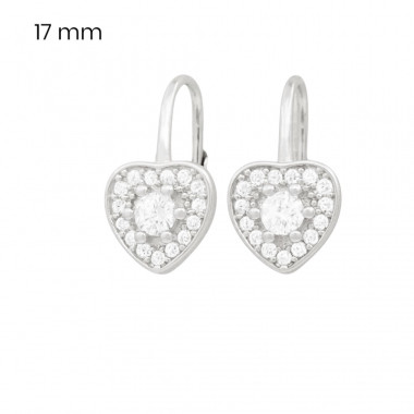 Stříbrné náušnice 40183001