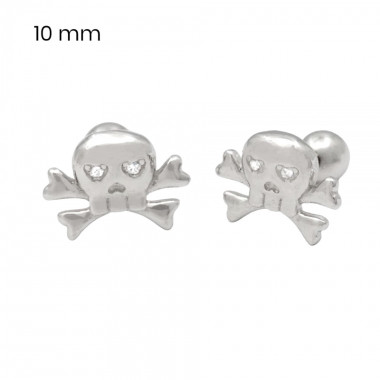 Stříbrné náušnice 40089301