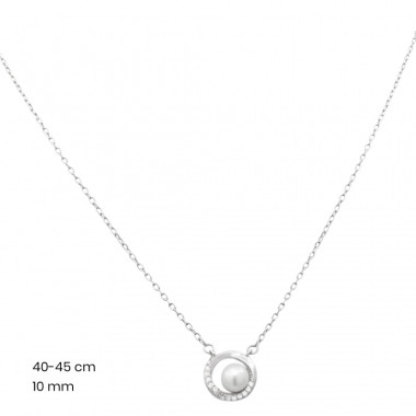 Stříbrný řetízek+přívěsek 40237001