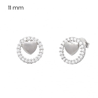 Stříbrné náušnice 40169701