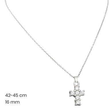 Stříbrný řetízek+přívěsek 40144701