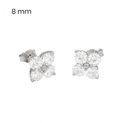 Stříbrné náušnice 40034701