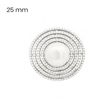 Stříbrná brož 40190201