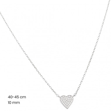 Stříbrný řetízek+přívěsek 40177801