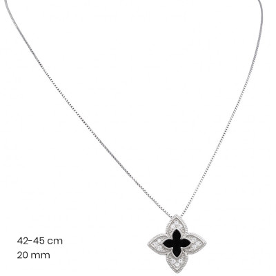 Stříbrný řetízek+přívěsek 40168802