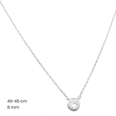 Stříbrný řetízek+přívěsek 40159601