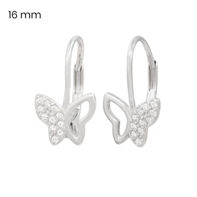 Stříbrné náušnice 40212501