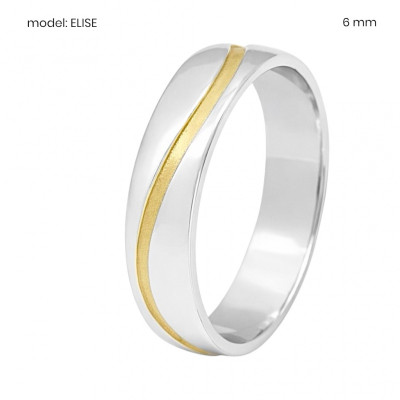 Stříbrný prsten ELISE 402513