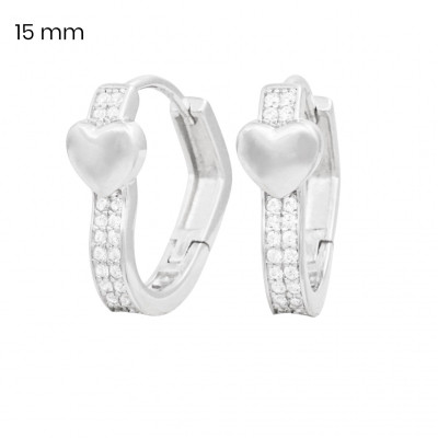 Stříbrné náušnice 40230901