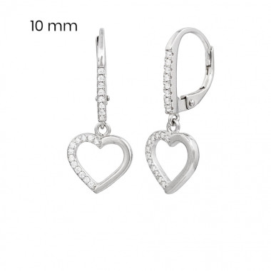 Stříbrné náušnice 40216001