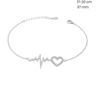 Stříbrný náramek 40082501