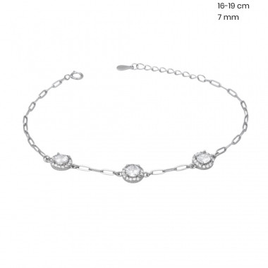 Stříbrný náramek 40176101