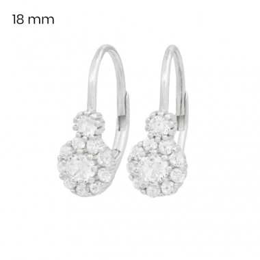 Stříbrné náušnice 40215301