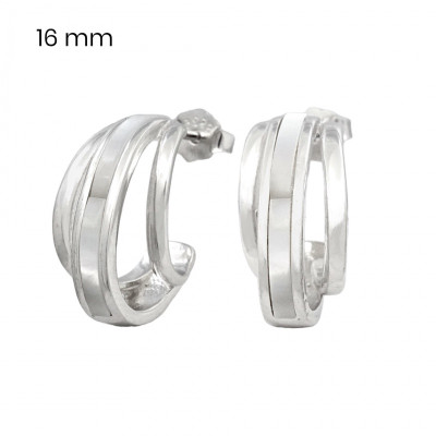 Stříbrné náušnice 40079501