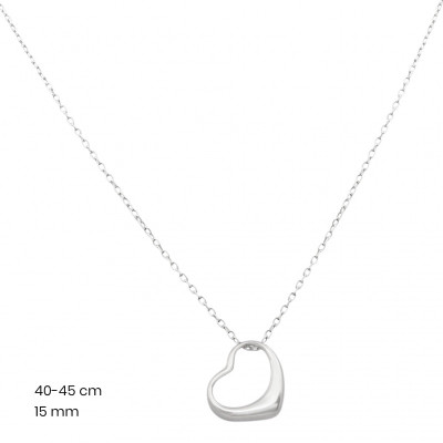 Stříbrný řetízek+přívěsek 40237101