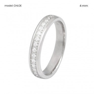 Stříbrný prsten CHLOE 401387