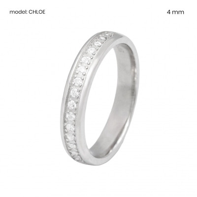 Stříbrný prsten CHLOE 401387