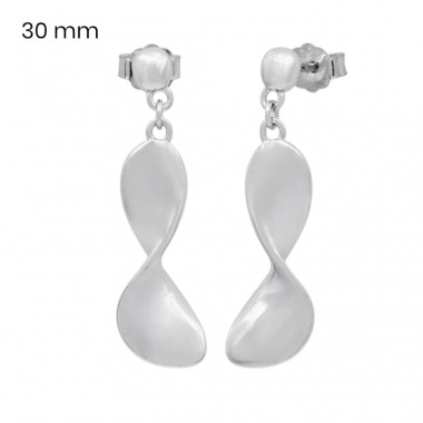 Stříbrné náušnice 40198601