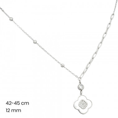 Stříbrný řetízek+přívěsek 40044501