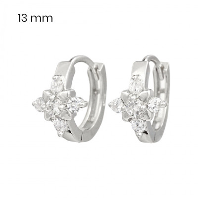 Stříbrné náušnice 40040701