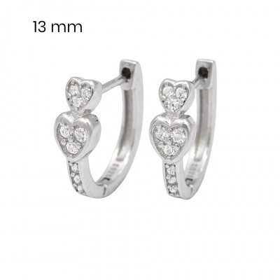 Stříbrné náušnice 40026501