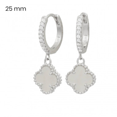 Stříbrné náušnice 40201101