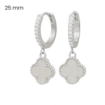 Stříbrné náušnice 40201101