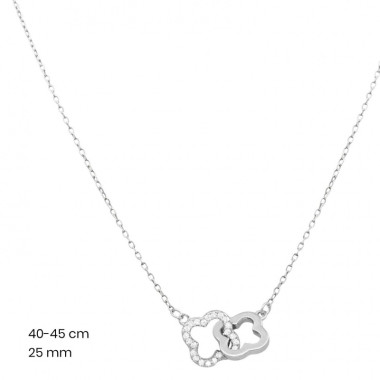 Stříbrný řetízek+přívěsek 40197601