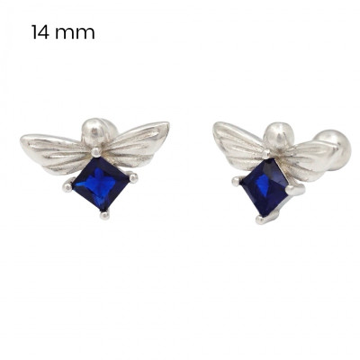 Stříbrné náušnice 40092903