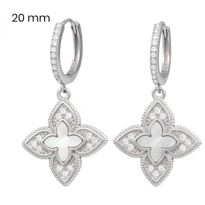 Stříbrné náušnice 40152301