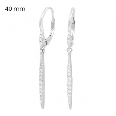 Stříbrné náušnice 40209701