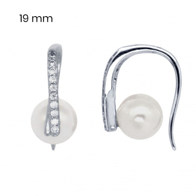 Stříbrné náušnice 40000811