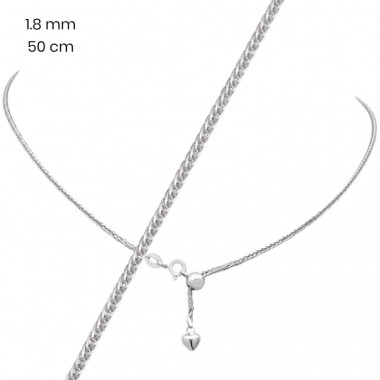 Stříbrný řetízek 40188250