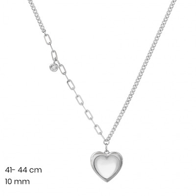Stříbrný řetízek+přívěsek 40005801