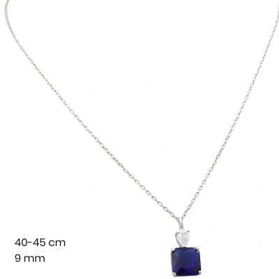 Stříbrný řetízek+přívěsek 40118701
