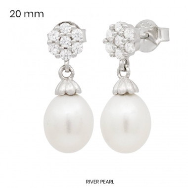 Stříbrné náušnice 40201501