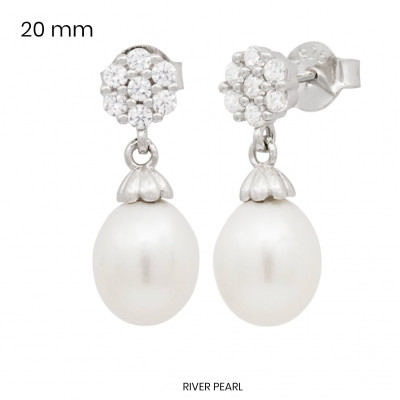 Stříbrné náušnice 40201501