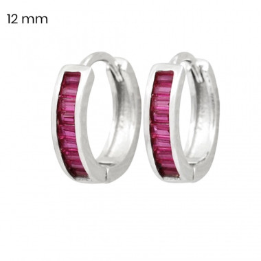 Stříbrné náušnice 40232202