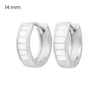 Stříbrné náušnice 40212901