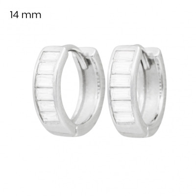 Stříbrné náušnice 40212901