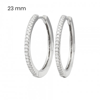 Stříbrné náušnice 40085801