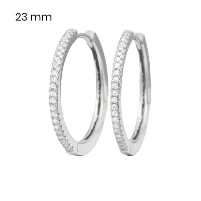 Stříbrné náušnice 40085801