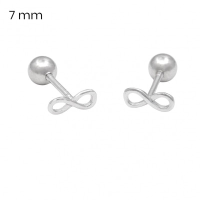 Stříbrné náušnice 40084802