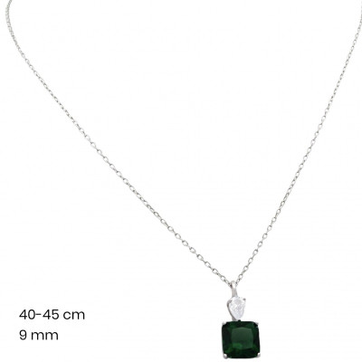 Stříbrný řetízek+přívěsek 40118702