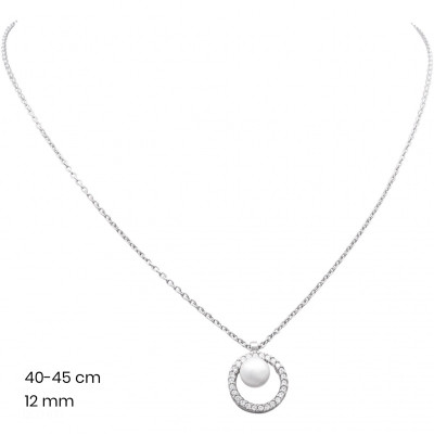 Stříbrný řetízek+přívěsek 40139801